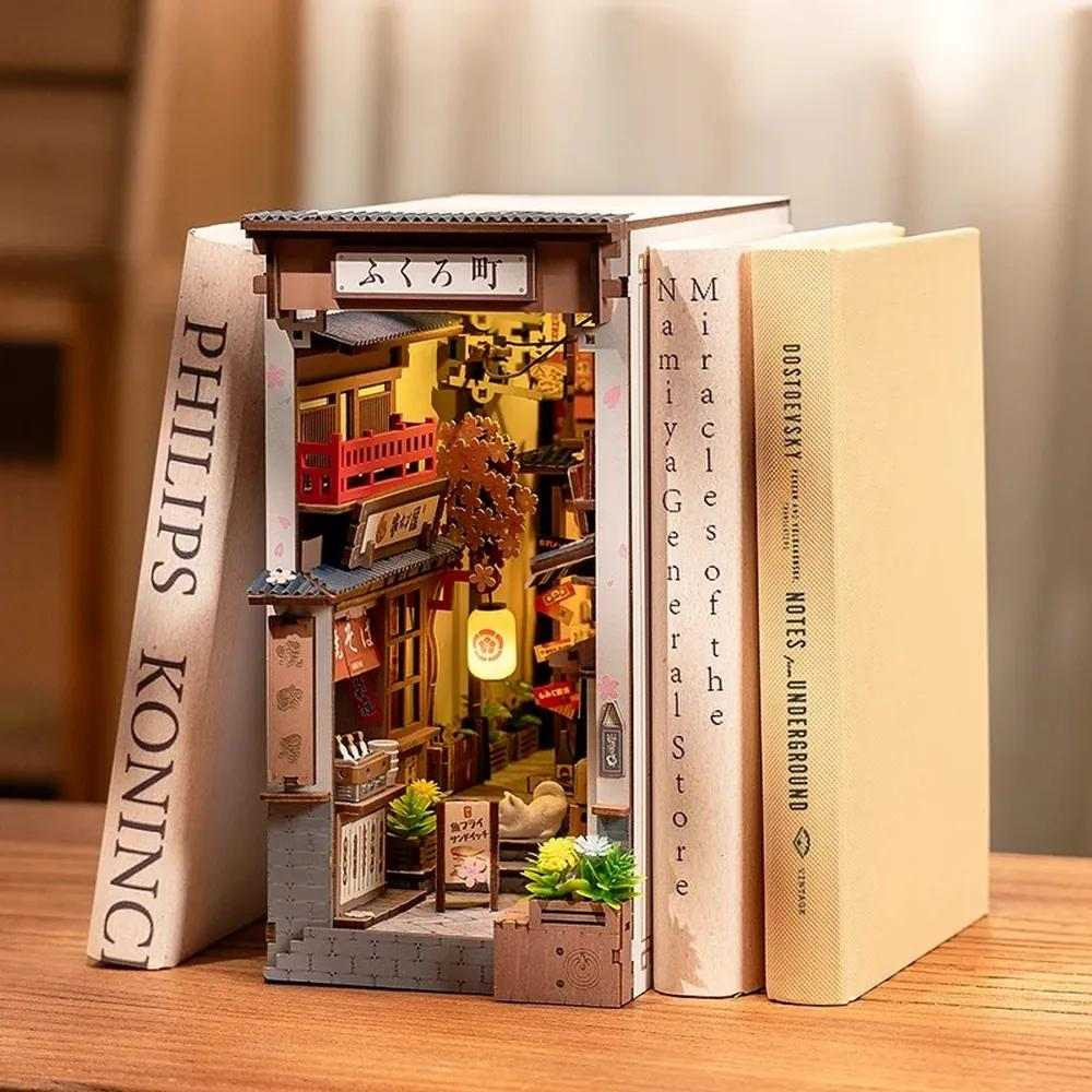 Robotime Rolife Sakura Wine Alley Book Nook Kit