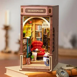 Robotime Rolife Bookstore Book Nook Kit