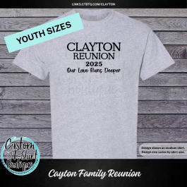 Clayton Reunion Youth Shirt