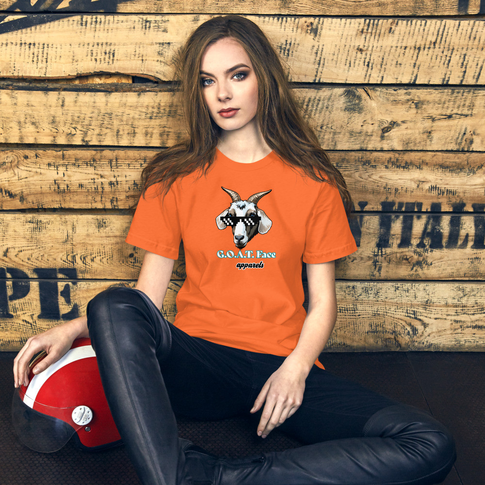 G.O.A.T. Face Apparels - Unisex t-shirt - "Basic-B"