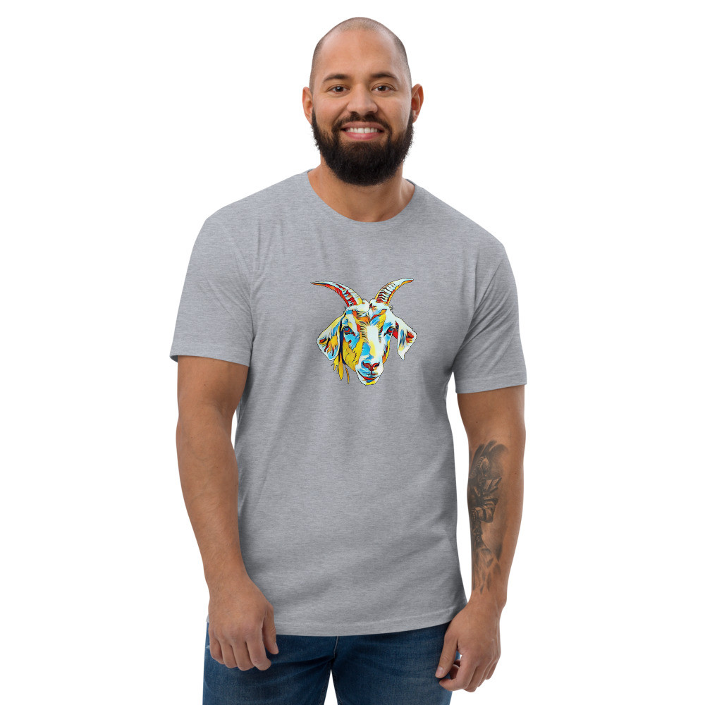 G.O.A.T. Face Apparels - Next Level - mens short Sleeve T-shirt - 2025 new!