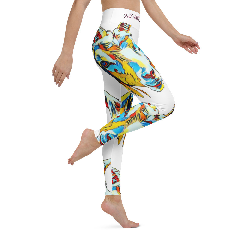 G.O.A.T. Face Apparels - "the OG goat" - Yoga Leggings