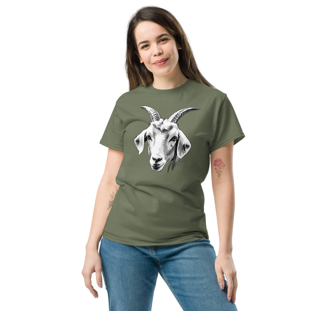 G.O.A.T. Face Apparels -  The "Drip Goat" -  Unisex classic tee