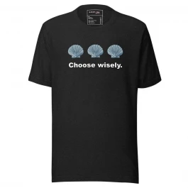 The Three SeaShells - Unisex t-shirt by G.O.A.T. Face Apparels