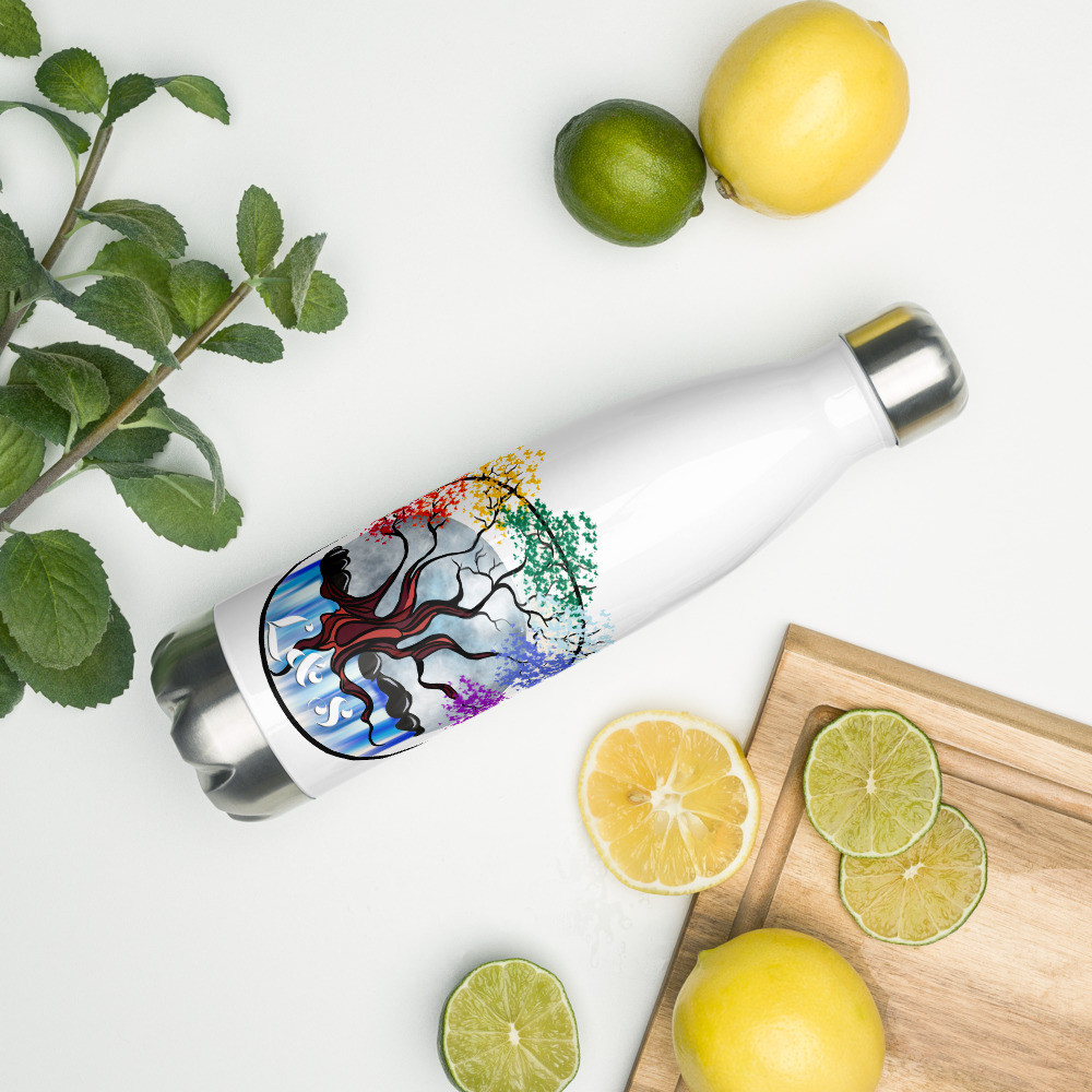 Stainless steel water bottle