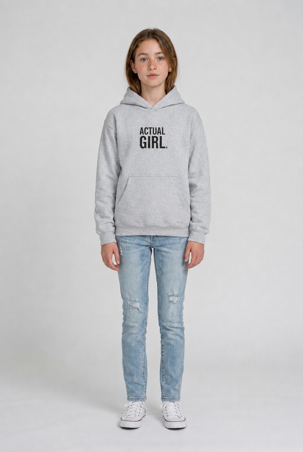 "Signature" Actual Girl Hoodie - for Girls
