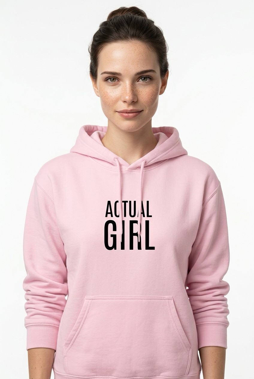 "Signature" Actual Girl Hoodie - for Women