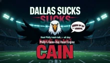 Dallas Sucks Philly Fan CAIN