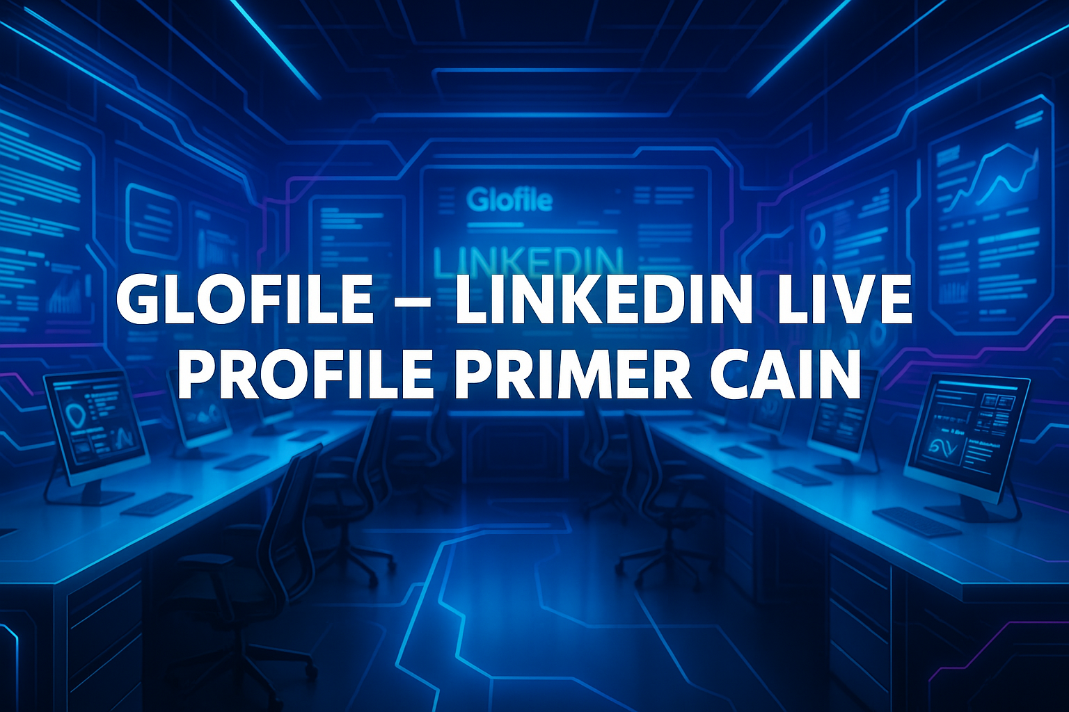 Glofile: LinkedIn Live Profile Primer CAIN