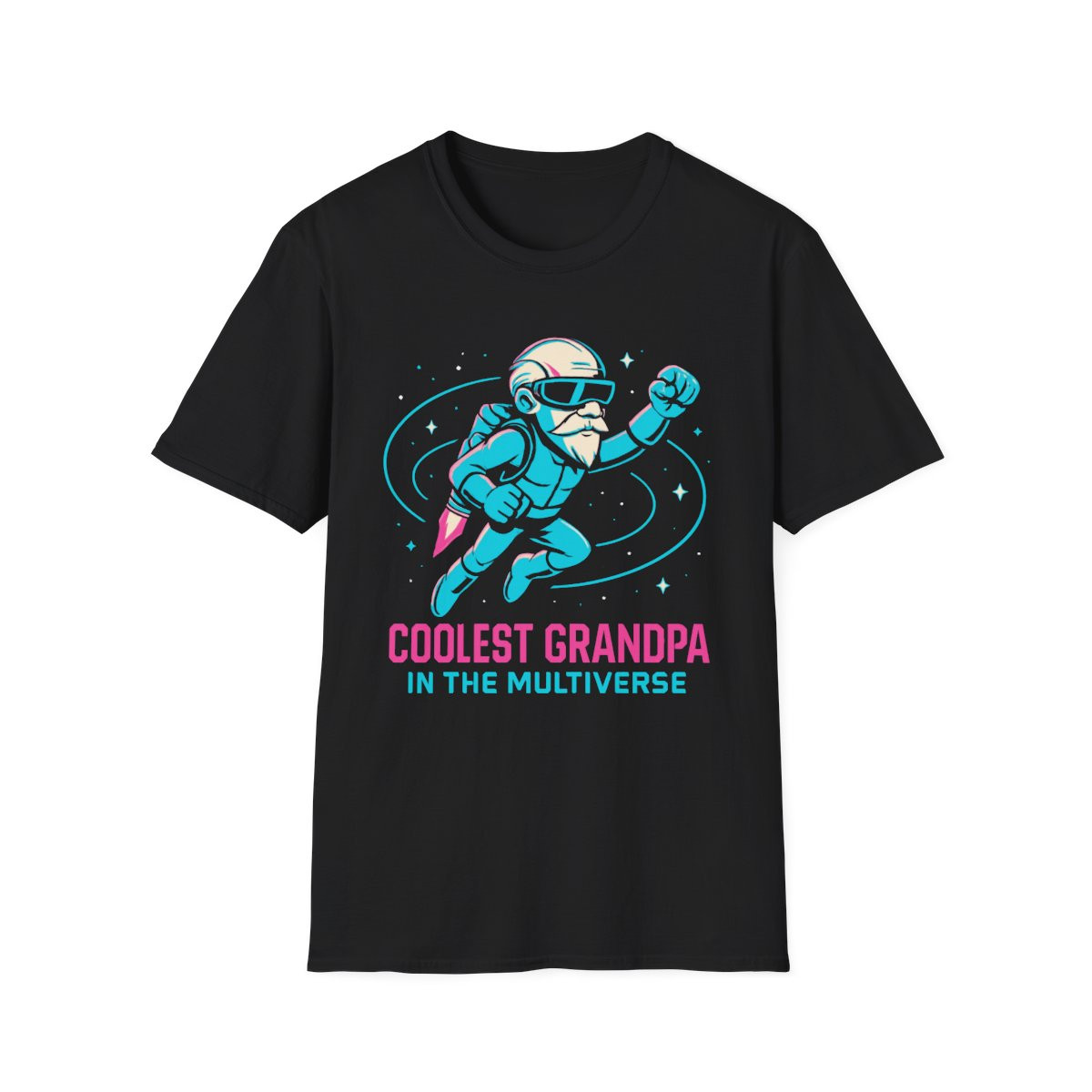 Coolest Grandpa in the Multiverse T-Shirt | Funny Graphic Tee for Granddads