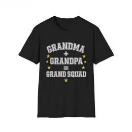Grandma & Grandpa Grand Squad T-Shirt, Gift for Grandparents
