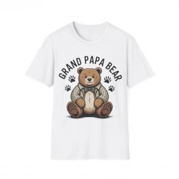 Grand Papa Bear T-Shirt |  Tee for Grandpa