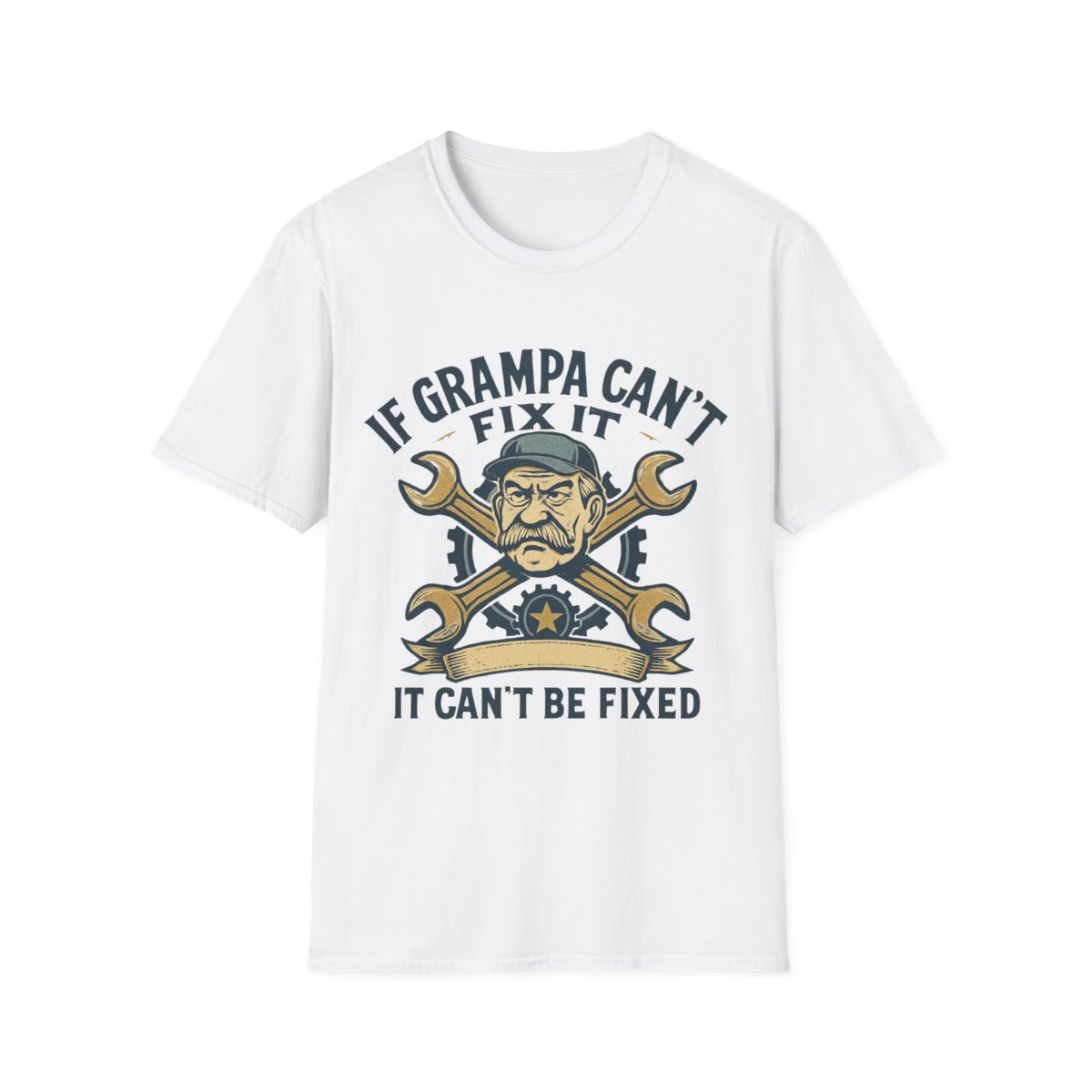 If Grampa Can't Fix It T-Shirt, Funny Grampa Tee