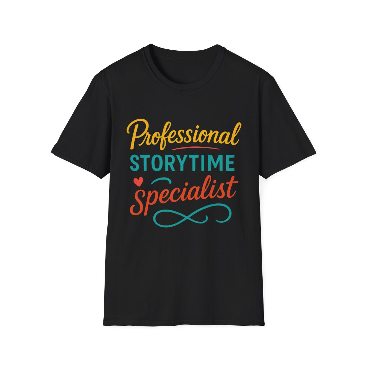 Professional Storytime Specialist T-Shirt, Ideal Gift for Grandparents