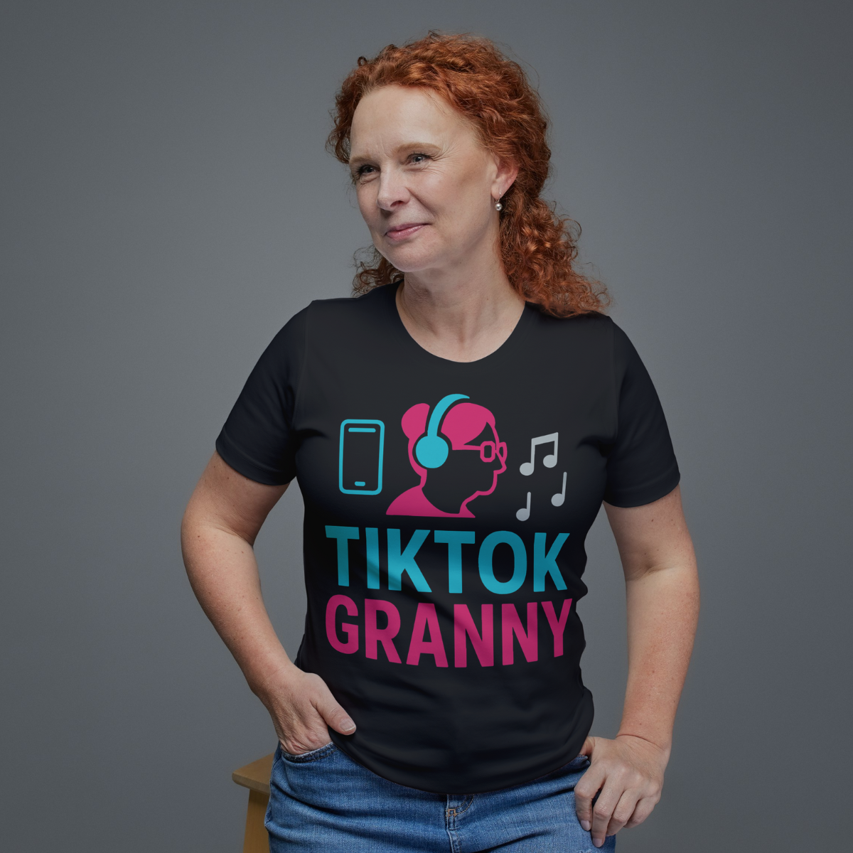 TikTok Granny T-Shirt, Funny Grandma Gift