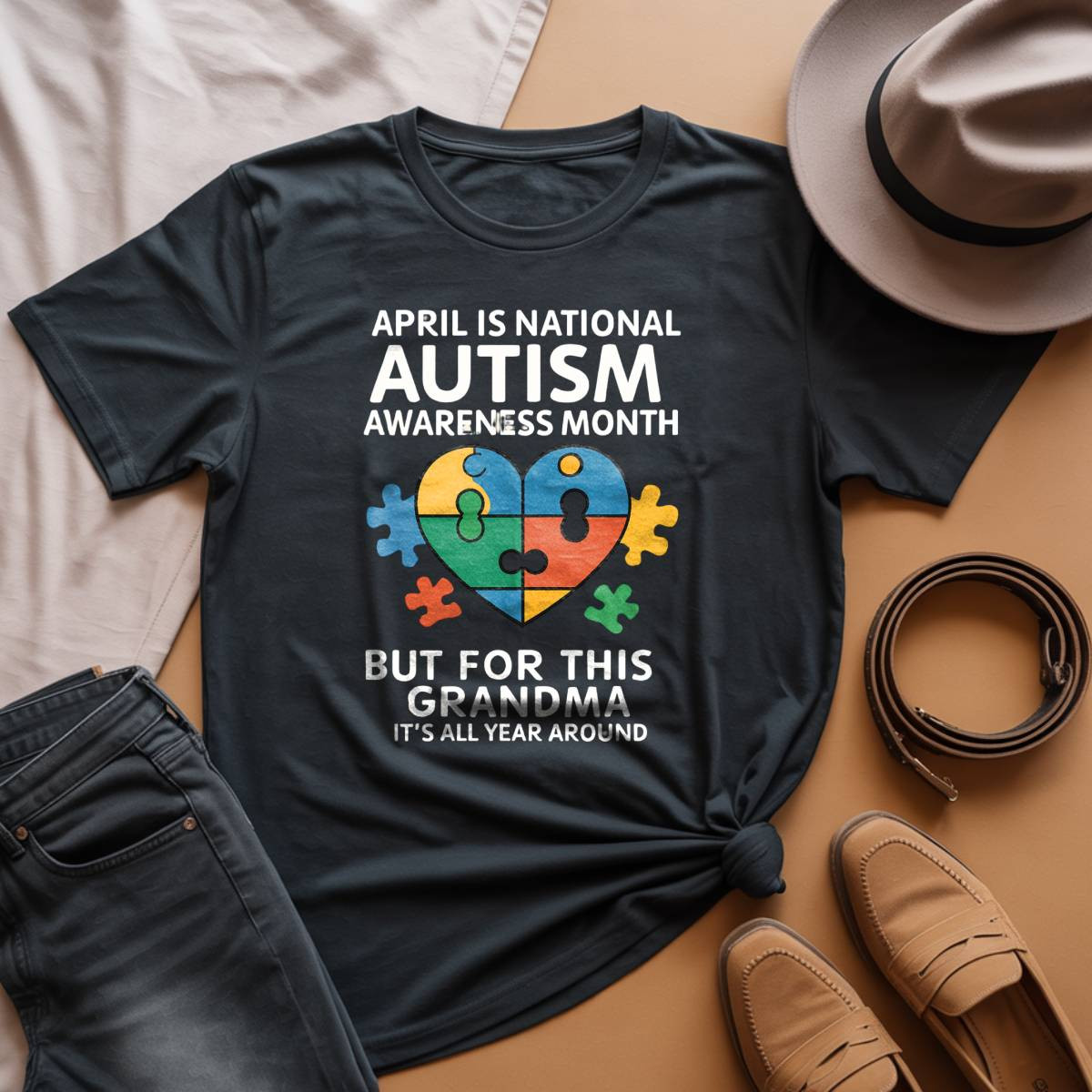 Autism Awareness Grandma T-Shirt
