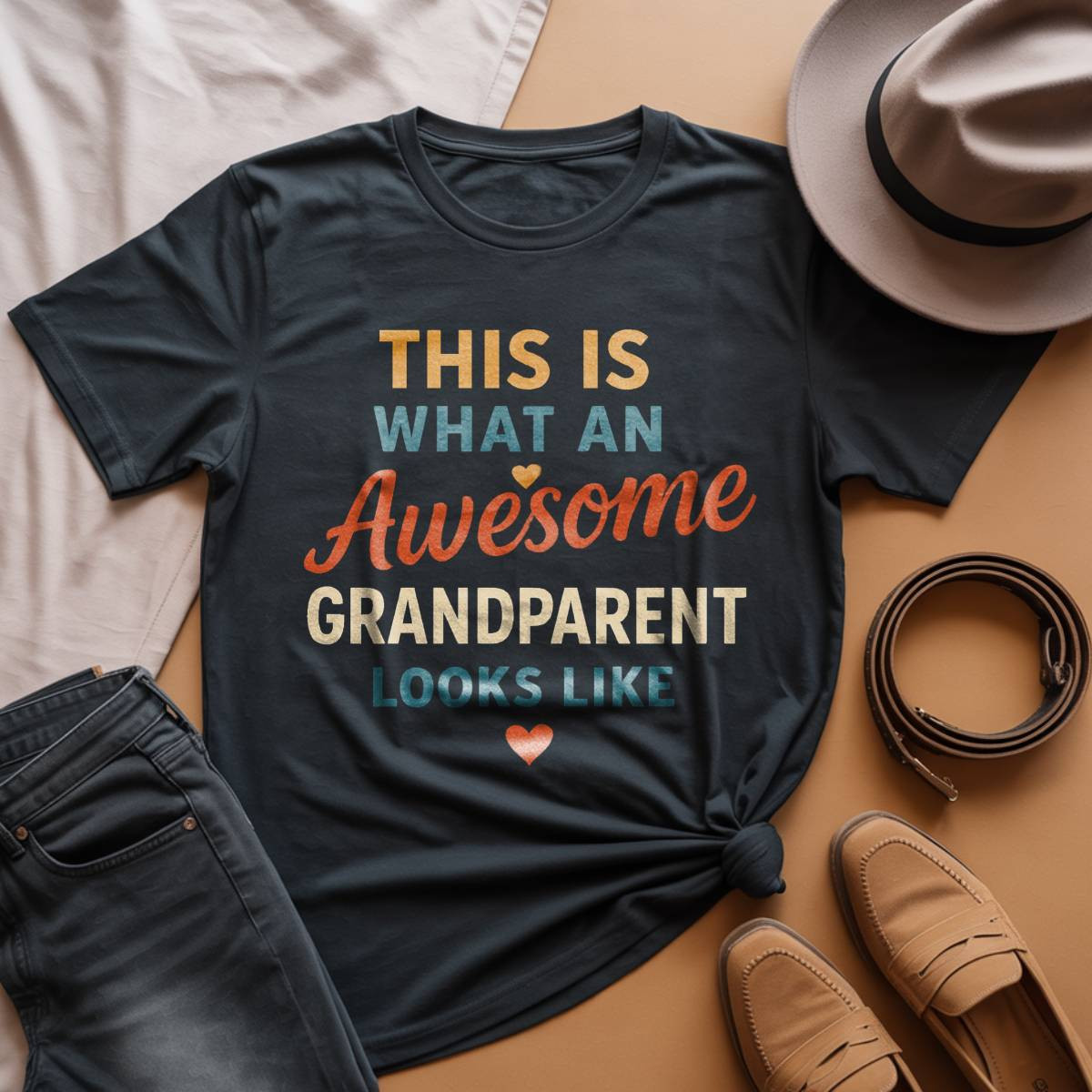 Awesome Grandparent T-Shirt, Gift for Grandpa