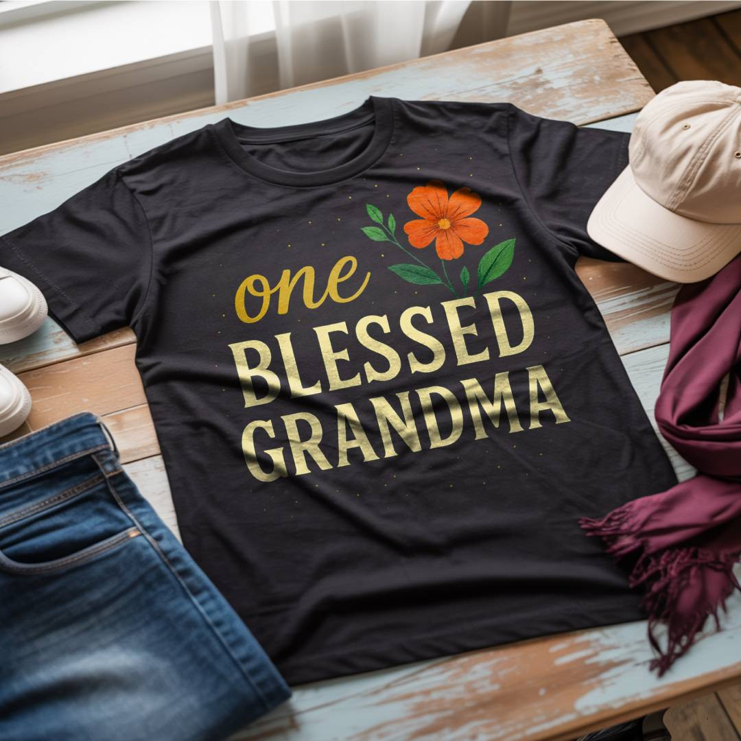 Blessed Grandma T-Shirt, Gift for Grandma