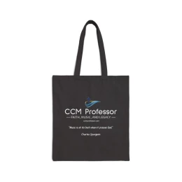 CCM Professor Cotton Canvas Tote Bag - Eco-Friendly Carryall