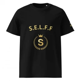 SELFF Unisex organic ribbed neck t-shirt