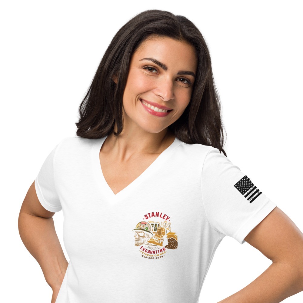 Women’s relaxed v-neck t-shirt