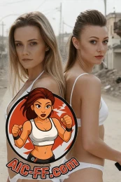 Bikini Gunduel - Jillian vs Renee - FULL HD AI-movie - 2:14