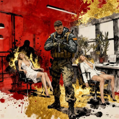 27xHigh Resolution Cover Images to "Office Ambush" Video