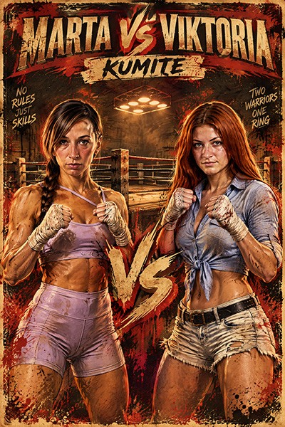 Update #0 - AI-generated Movie - Marta vs Viktoria - Kumite - 6:10
