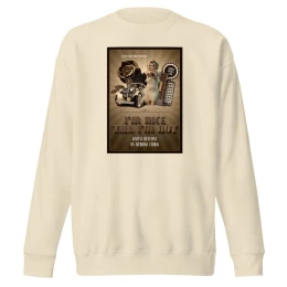 Kendra Erika Retro Glam V2 - Unisex Premium Sweatshirt