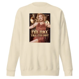 Kendra Erika Retro Glam V3 - Unisex Premium Sweatshirt