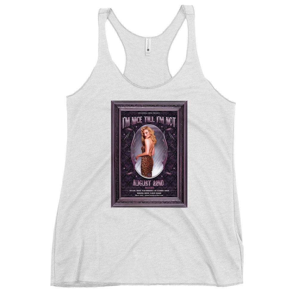 Kendra Erika Retro Glam - Women's Racerback Tank
