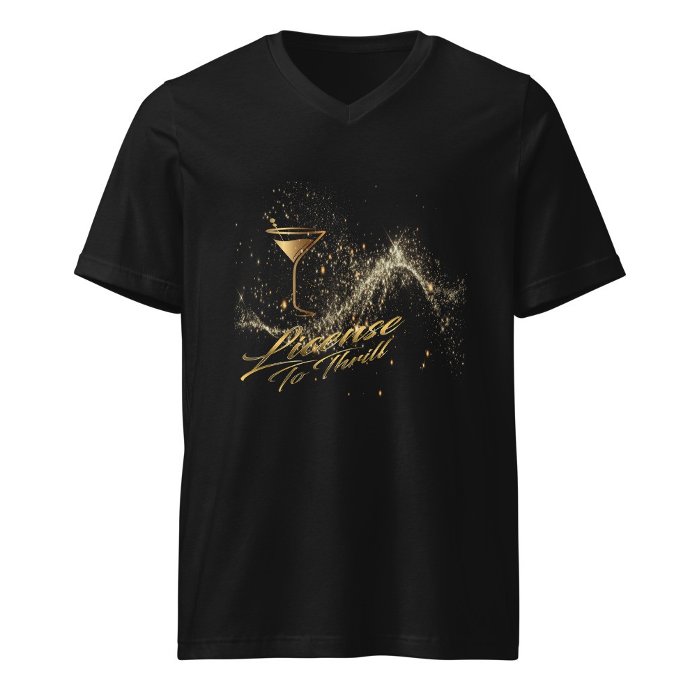 003 Unisex Short Sleeve V-Neck T-Shirt