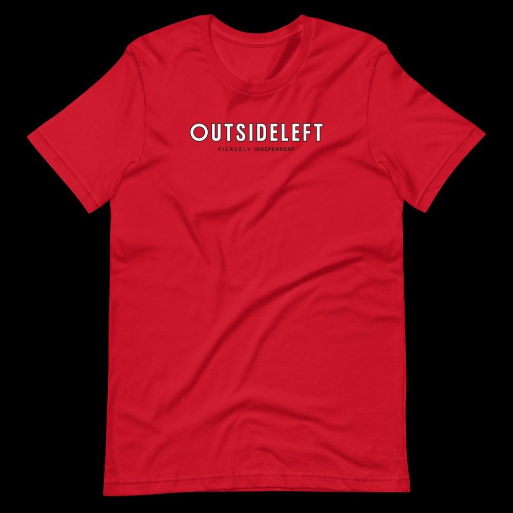 OUTSIDELEFT logo t-shirt