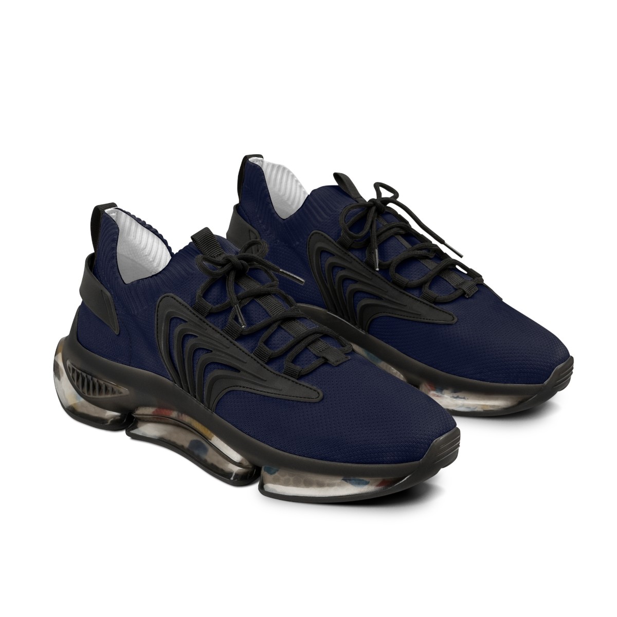TheraWalk™ Men Comfort Sneakers – Lightweight, Breathable, All-Day Support for Everyday Wear. (Colour: Deep-blue)