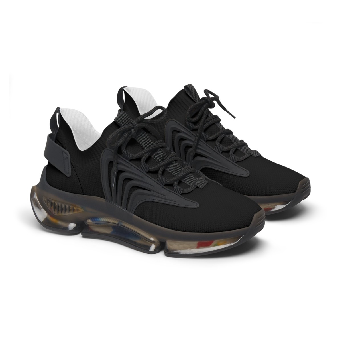 TheraWalk™ Women Comfort Sneakers – Lightweight, Breathable, All-Day Support for Everyday Wear. (Colour: Black)
