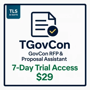 7 Day Trial Access GovCon RFP & Proposal Assistant