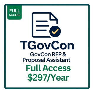 TGOVCON - RFP & Proposal Assistant  (1-Year Founders License)