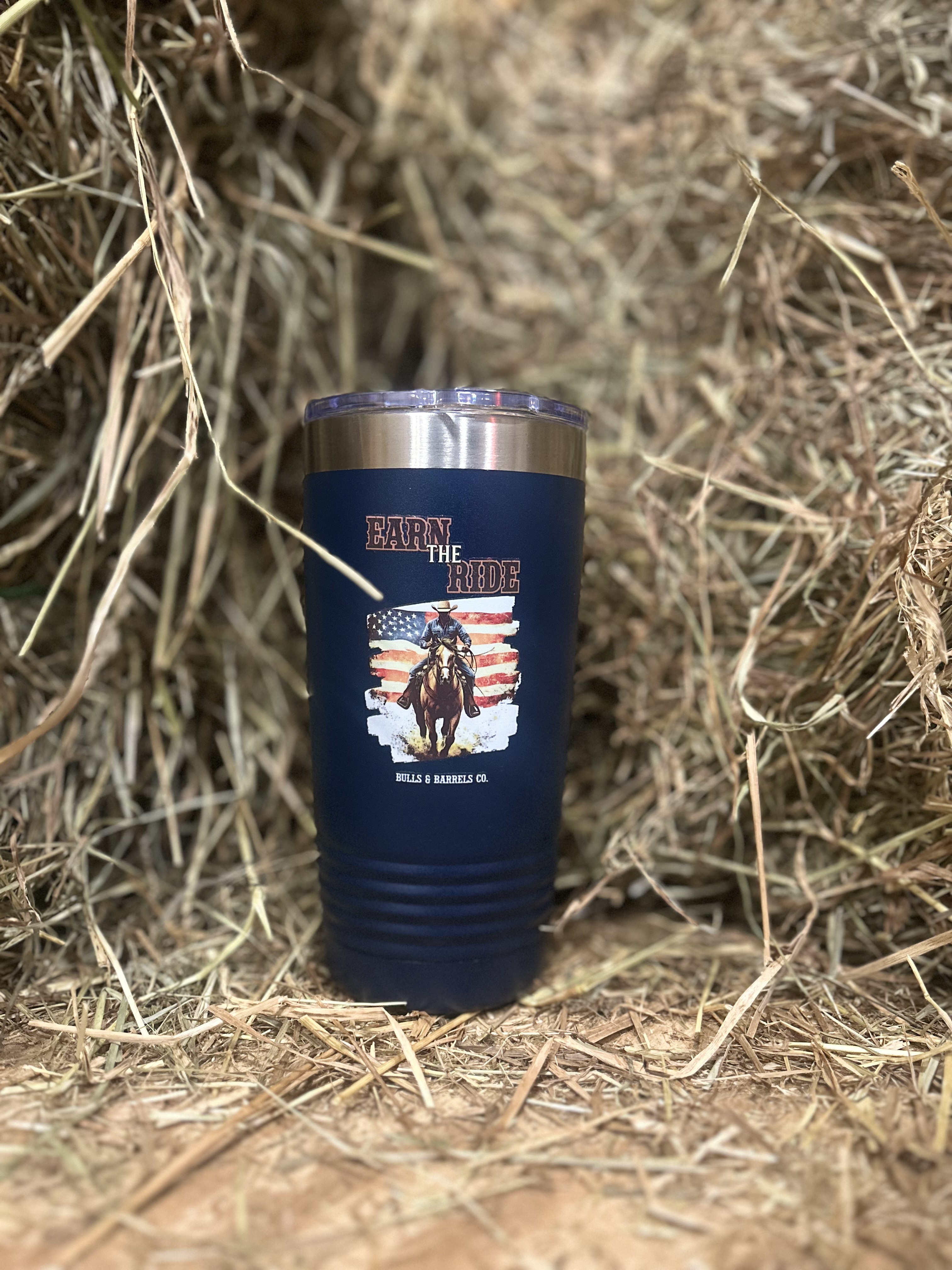 Earn the Ride – American Pride 20oz Tumbler