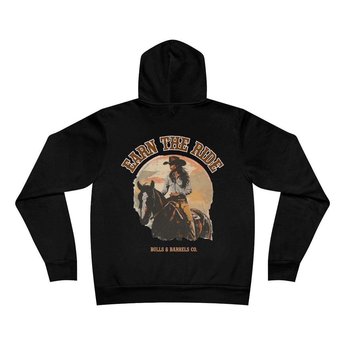 Earn the Ride – Chasing Sunsets Sponge Fleece Pullover Hoodie