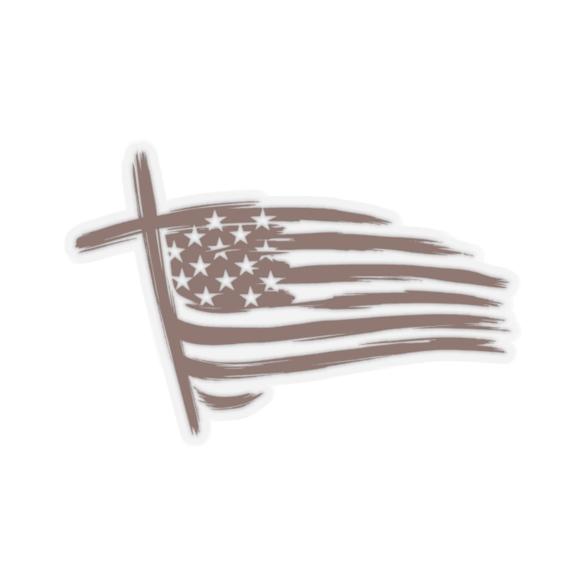 Faith & Freedom Sticker