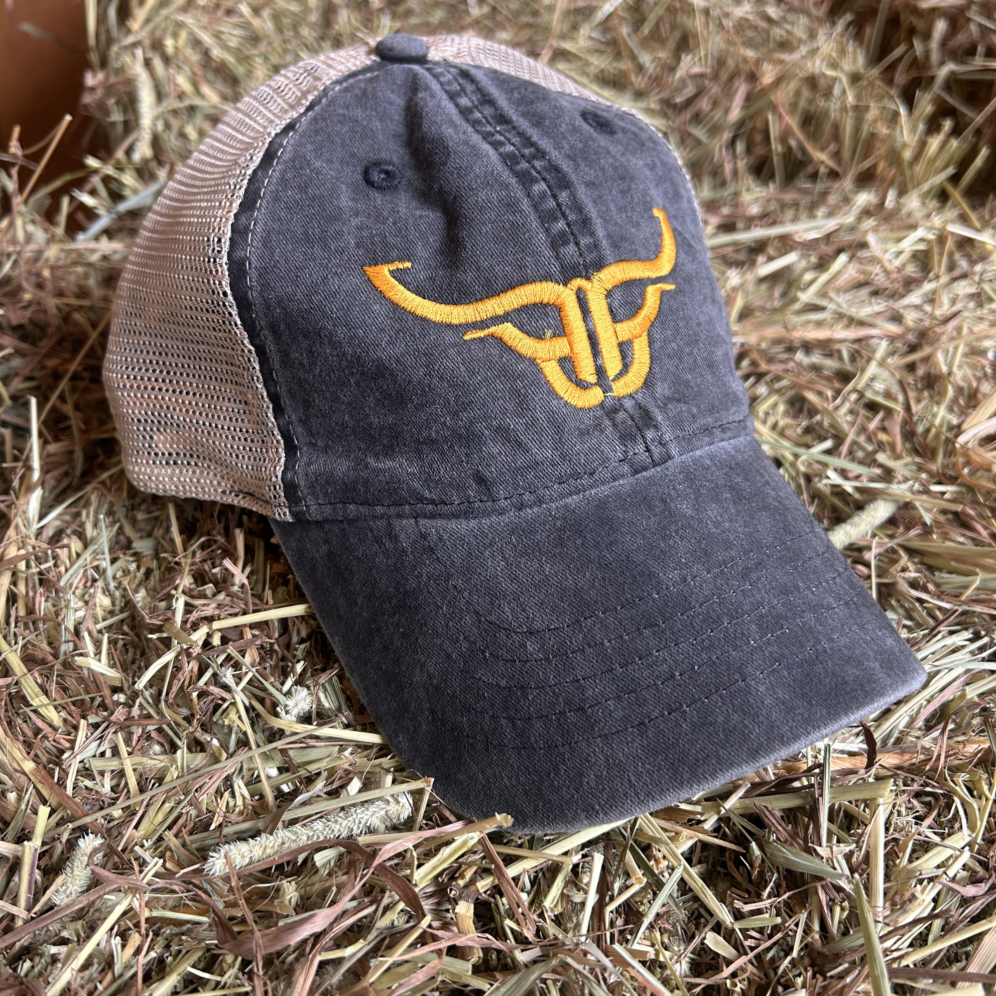 Cheetah Cattle Brand Pony Tail Hat