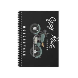 Ruled Line Spiral Notebook