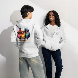 Holy Chic Full Zip Hoodie