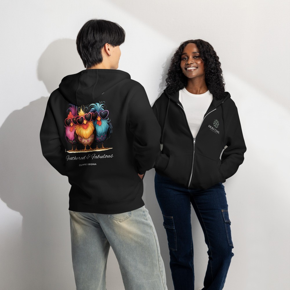 Holy Chic Full Zip Hoodie