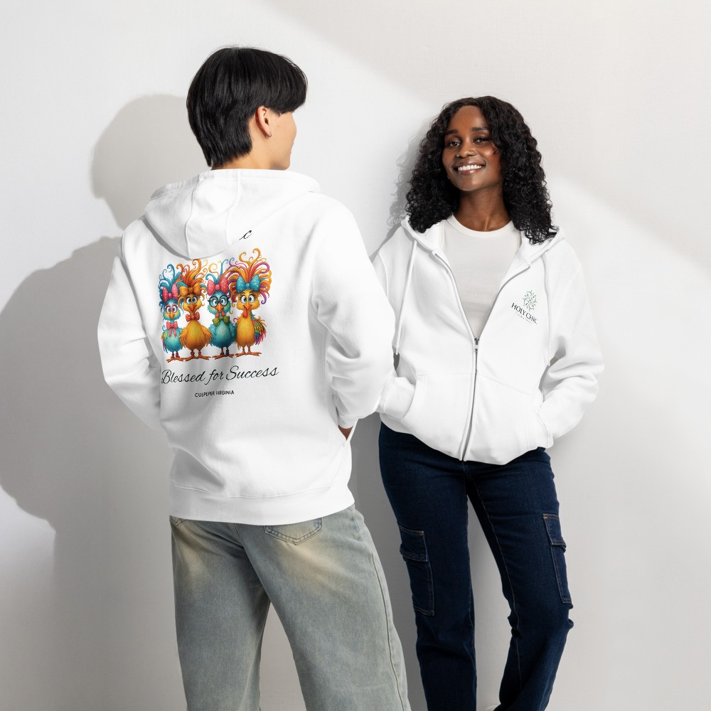 Holy Chic Full Zip Hoodie