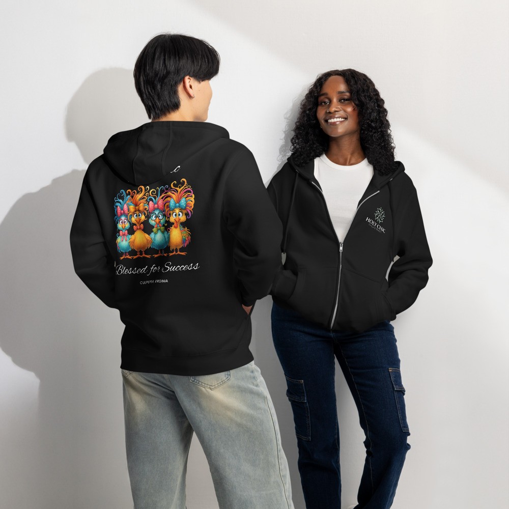 Holy Chic Full Zip Hoodie