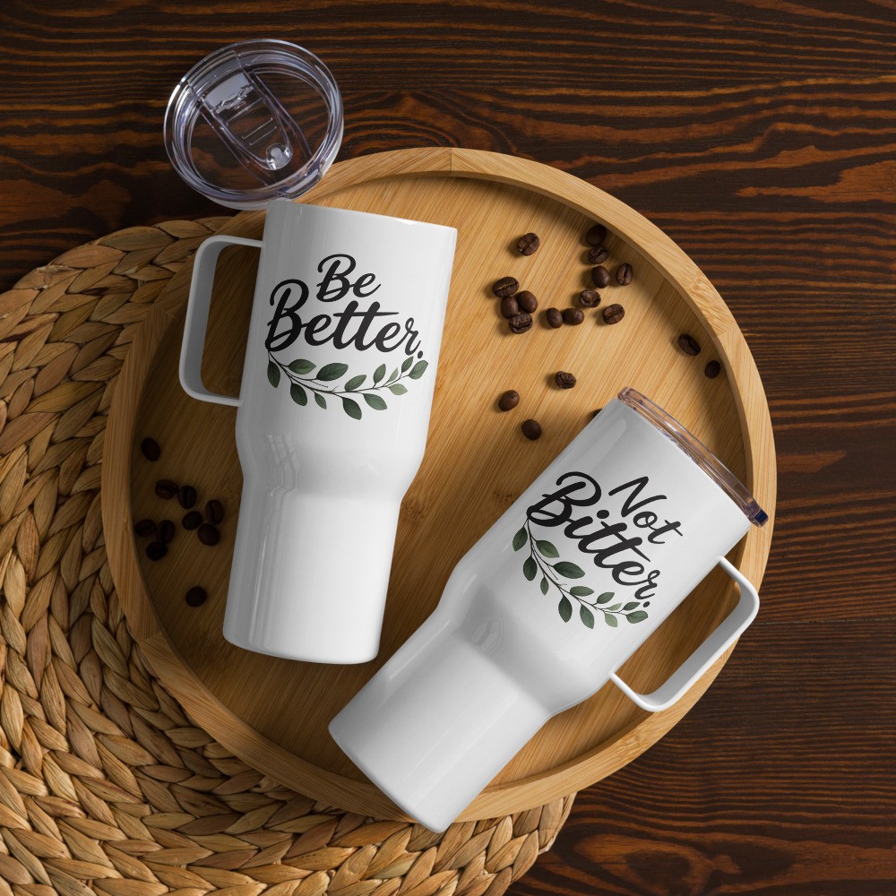 Holy tread Travel Mug with Handle