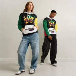 Unisex Cartoon Swag Dept cotton hoodie