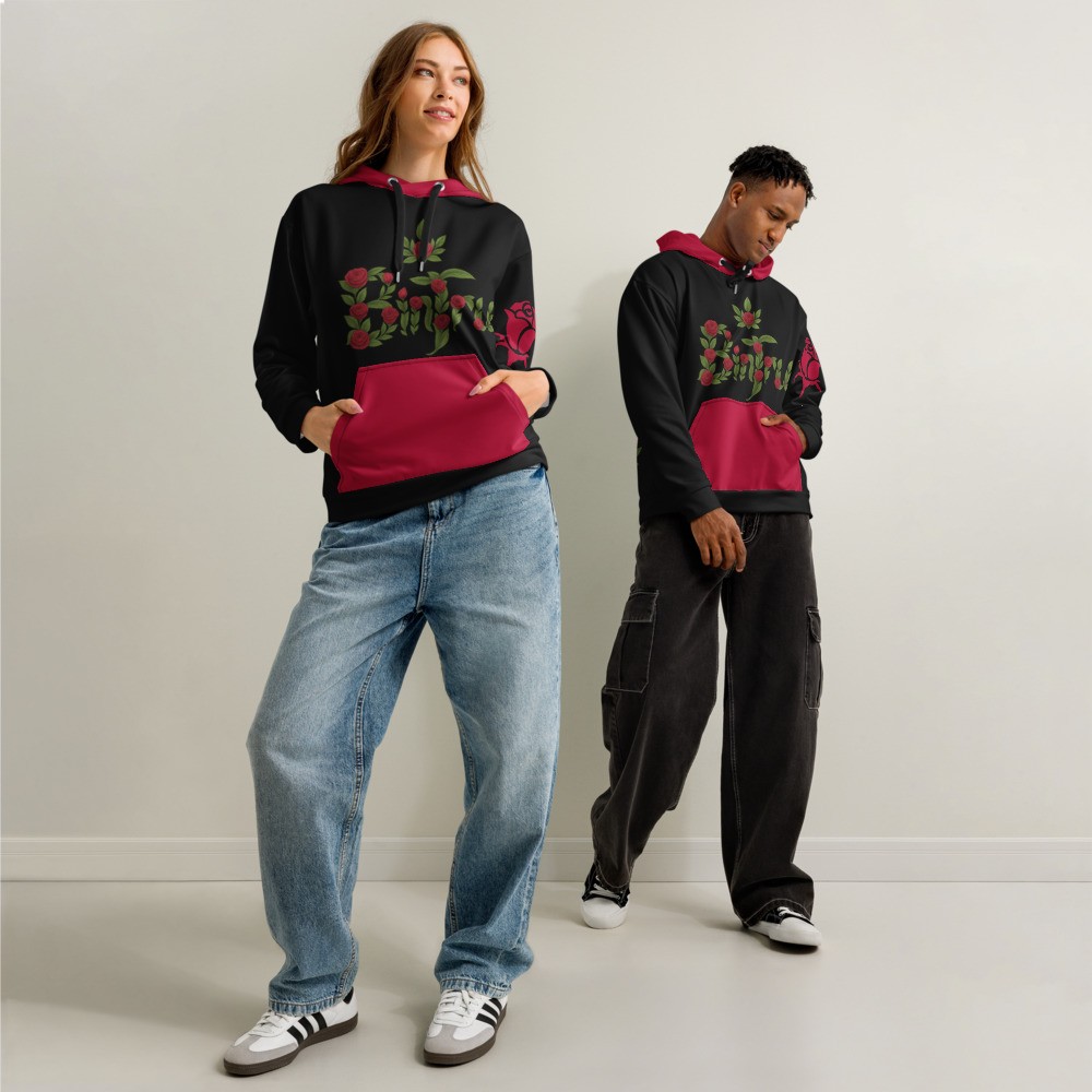 Unisex Bintru Crown Lion Logo cotton hoodie copy copy