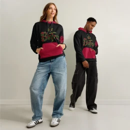 Unisex Bintru Crown Lion Logo cotton hoodie copy copy